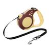 Color Block Bone Retractable Dog Leash: Portable, Frosted, and Automatic