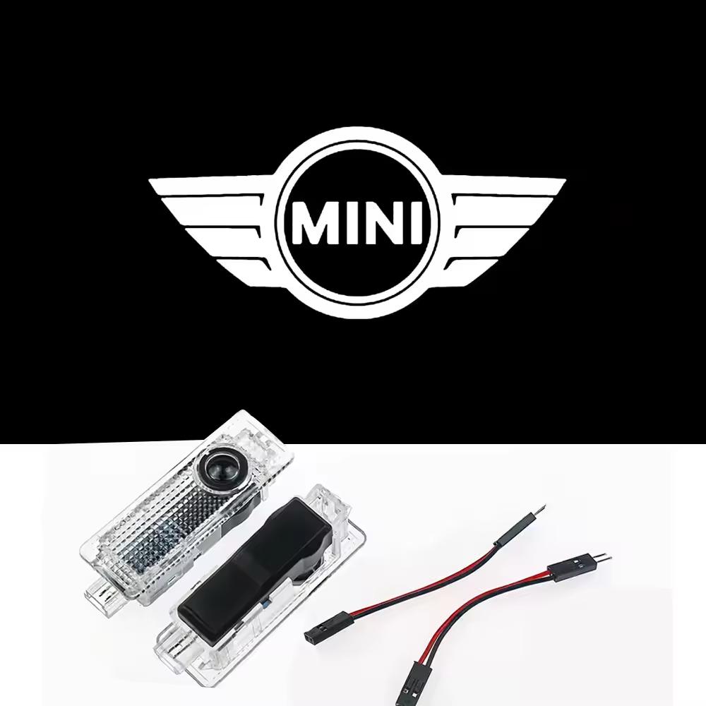 

Car Door Welcome Light for Mini Cooper Works One JCW R56 R53 F54 F55 F56 Logo Ghost Shadow LED Atmosphere Light Universal Fit