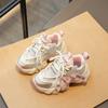 Kinderschoenen Sport 2026 Lente en Herfst Nieuw Meisjes Mode Casual Slijtvast Student Mesh Ademend Hardloopschoenen
