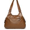 Soft Leather Large-capacity Shoulder Bag Casual Tote Bag