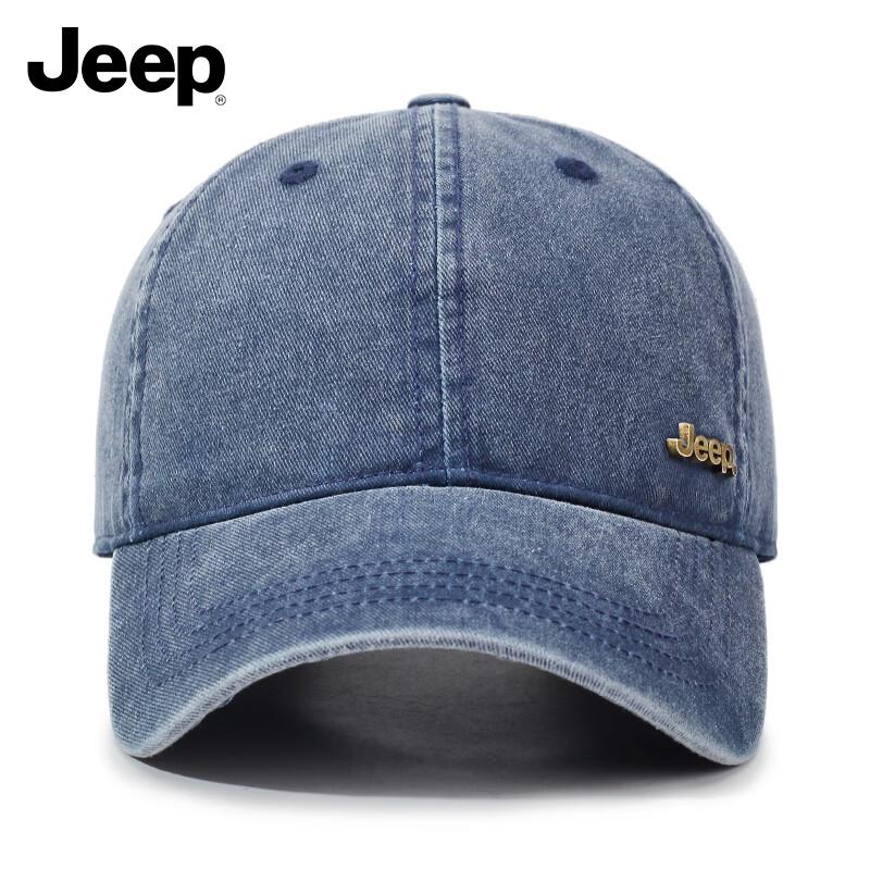 Jeep Cappellino da Baseball da Uomo Quattro Stagioni Outdoor Trendy Vintage Cappello con Visiera Anatra Unisex Cappello da Sole