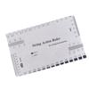 String Action Ruler Gauge Leveling Rulers Multi Instrument String Action Gauge for Guitarists and Instrument Technicians