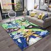 SAO Novel Cartoon Sword Art Online Carpet Rug for Home Living Room Bedroom Sofa Doormat Decor,kids Area Rug Non-slip Floor Mat