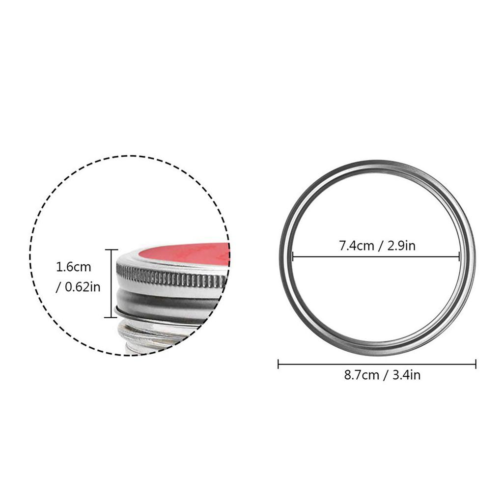 5pcs/set Fermenting Lids 86mm For Kimchi Pickles Brand New
