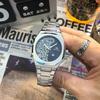 Men Gold Watches Top Brand Luxury Stainless Steel Watchband High Quality Male Clock Creative Design Date Wristwatch