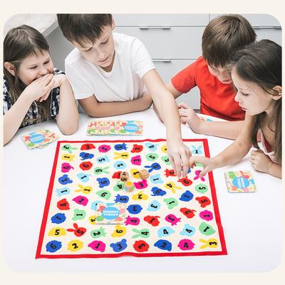 Jogos de Tabuleiro de Raciocínio Matemático Brinquedos para Crianças Aritmética Montessori Educacional Correspondência de Formas Jogos Sociais Jogos Interativos Pais e Filhos
