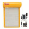 Solar Powered Automatic Chicken Coop Door with Light Sensor Timer Remote Control LED Screen Auto