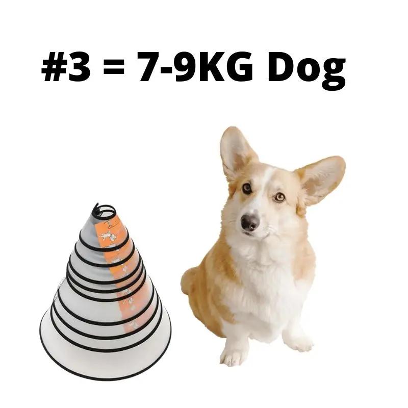 Pet Elizabeth Collar Puppy Anti Bite Grasping Collar for Small Large Dogs Recovery Cone Ring Cats Neck Wound Healing Accessories