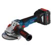 Bosch Professional 18V Cordless Disc Grinder One PROCORE Side Carrying and Connectivity (Includes 8.0Ah Battery, Charger, Anti-Vibration Handle, Case,