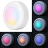Wireless LED Puck Light RGB 12 Colors Dimmable Night Hall Lamp