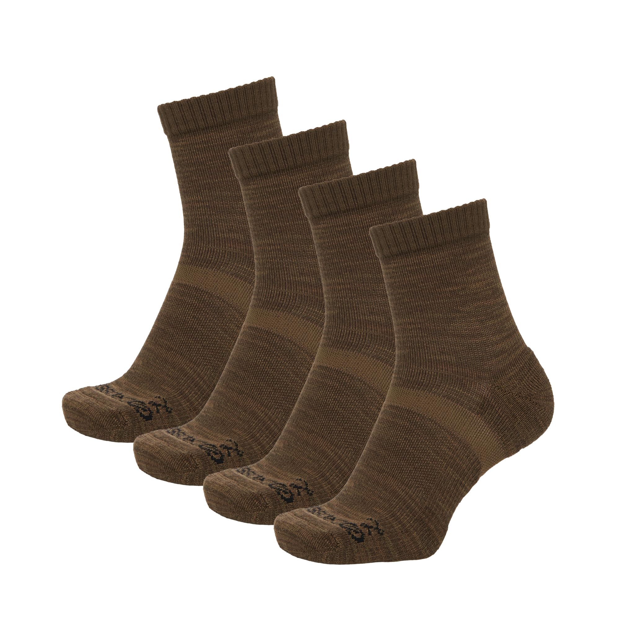 

Okamoto CROSSPRO Outdoor Socks, Wool, Support Design, Arch Panel, Cushioned Sole, for Hiking, Khaki, Sizes 25.0cm-27.0cm, 4-Pair Set, 271-972