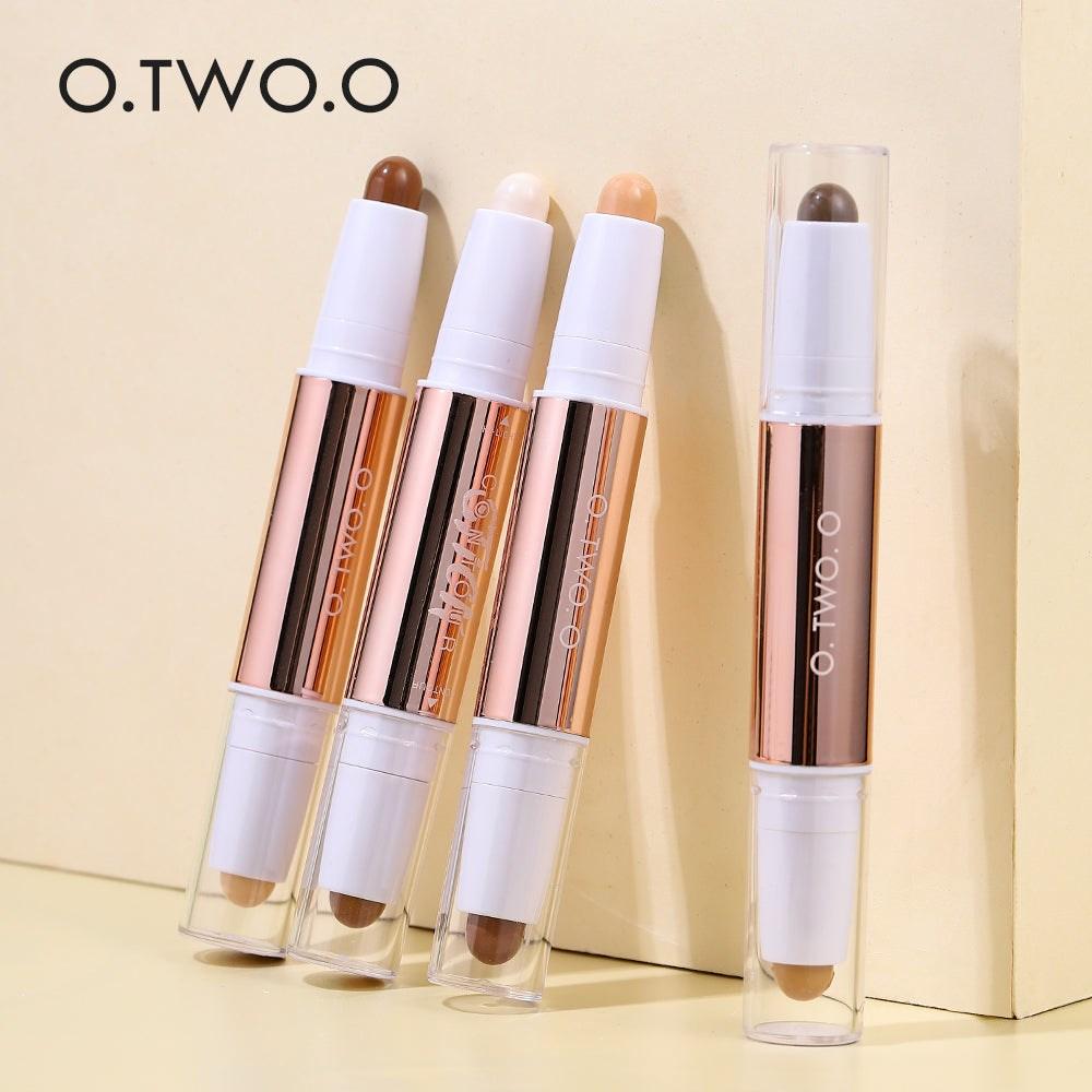 O.TWO.O Contour Stick 3.6g, #01 light color + light brown, 1 piece
