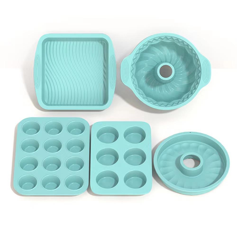 Reusable 3D Cake Mold Silicone Cake Tray DIY Baking Mold  Jelly