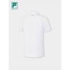 FILA Men's Golf Sun Protection Knitted Polo Shirt