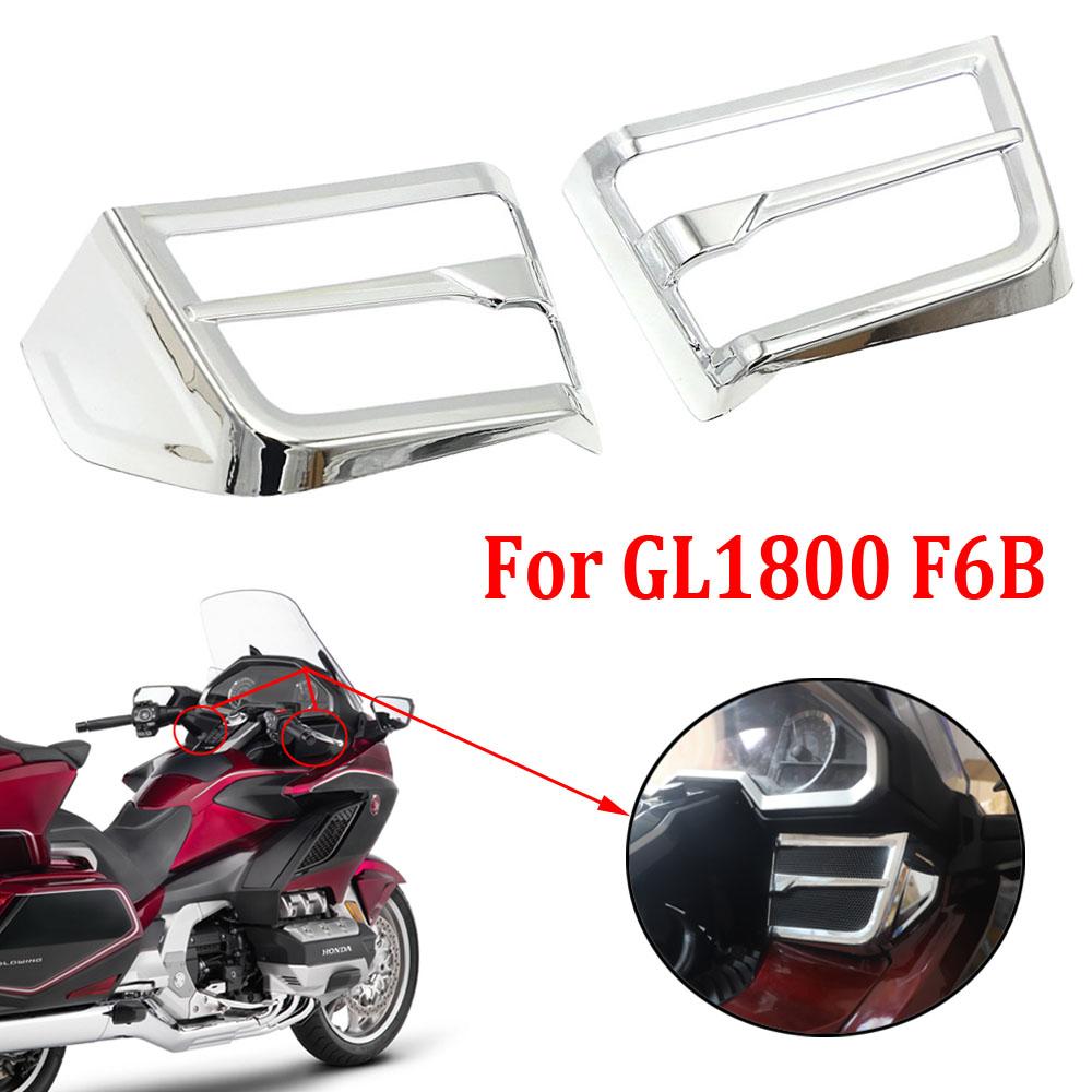NUOVO Per Honda Gold Wing 1800 F6B GL1800 2018 2019 2020 2021 Accessori Moto Striscia Decorativa Cromata Anteriore e Posteriore