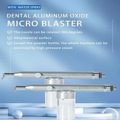 Dental Aluminum Oxide Micro Blaster Interface Microetcher Sandblasting Alumina Gun Air Abrasion Polisher 2/4hole Dentistry Tools
