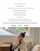 Korean Style Women's Mid-Length Woolen Coat - 2025 Autumn/Winter Trendy, Loose, Versatile, Petite Jacket