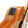 Ukulele 3-Channel Pickup EQ Mini Ukulele with LCD Screen UK Amplifier Equalizer Tuner