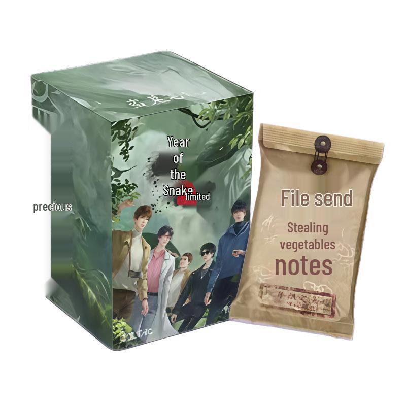 Tomb Notes: Wu Xie & Zhang Qiling New Year Limited Edition Premium Collectible Cards