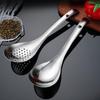 Durable Stainless Steel Kitchen Spoon With Holes Cuisine Caviar Builder Roe Sauce Strainer Spoon Kitchen Cooking Gadgets