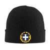 Wappen Griechenlands Mützen Hüte Beanie-Mützen Frühlingsmuster Skullies Beanies Lustig FeUnisex Unisex Kpop Thermisch Elastische Mütze