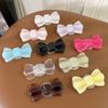 Solid Color Bow Phone Airbag Bracket Adhesive Type Retractable Lazy Portable Desktop TV Stand Stable