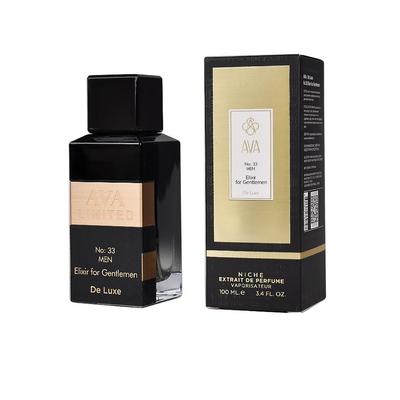 Nischen-Parfümextrakt für Herren AVA-De Luxe Elixir for Gentlemen NICHE PERFUME 100ml AD-33