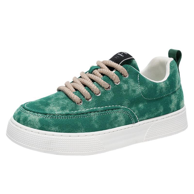 2025 Autumn Men's Trendy Canvas Shoes - Comfortable, Non-Slip, Wear-Resistant, and Breathable.