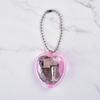 Mini Acrylic Music Box Keychain Acrylic Material Mini Mechanical Music Box  For Music Lovers