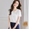 Srcr Silk Blend Regular Fit Short Sleeve T-shirt
