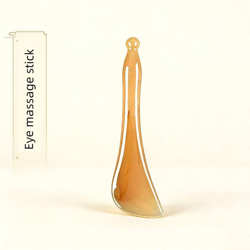 

Zhuque Sanzhe Small Lotus Pod Eye Massager, Goat Horn Brass Roller Acupoint Pen, Facial Beauty Tool, Tendon Stretcher Stick Tendon and Acupoint Stick - Sheep Character