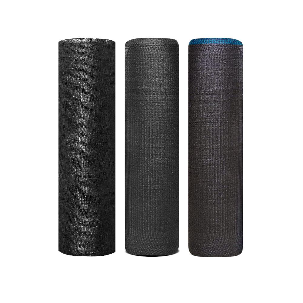 Black UV-Resistant Mesh Sunshade Net for Outdoor, Greenhouses, and Flower Cultivation