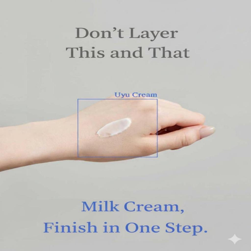 NACIFIC Fresh Real Milk Cream 50ml Brightening Barrier Moisturizer