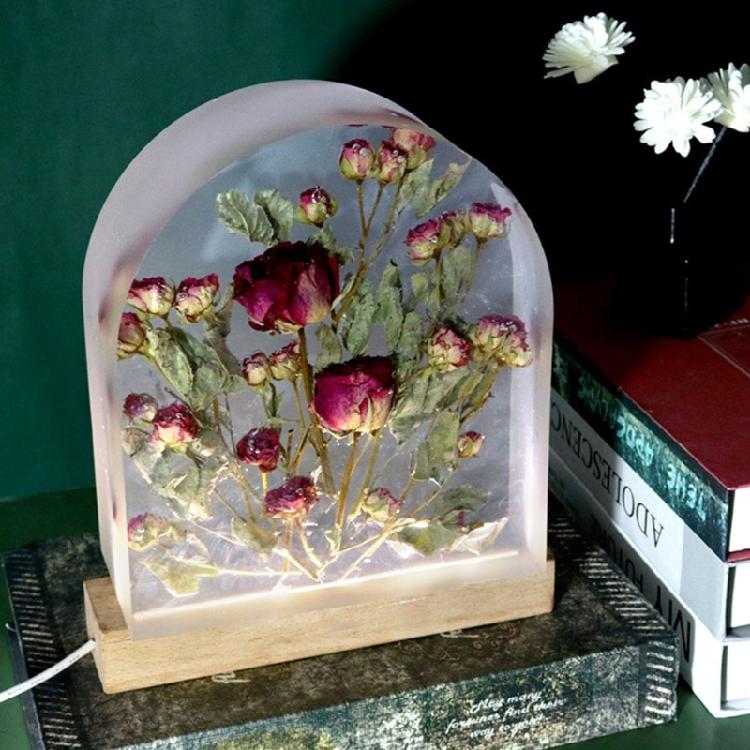 Epoxy Resin Mold Arch Resin Mold Bookends Resin Mold for Flowers Preservation