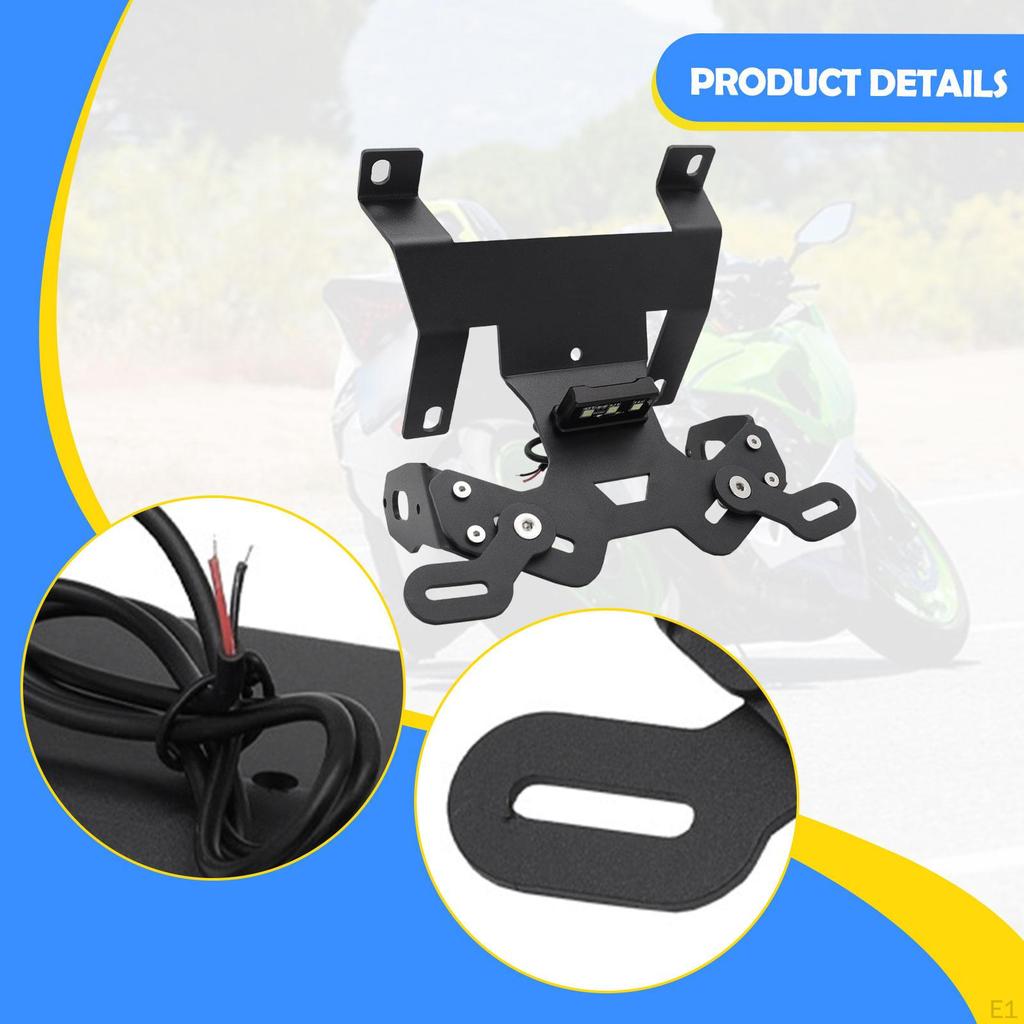 Motorcycle Plate Holder Frame Metal Replace Parts Light Bracket Mounting for CB150R