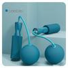 Cordless Big Ball Jump Rope for Middle School Exam Fitness - Thick Steel Wire for Children's Exercise.