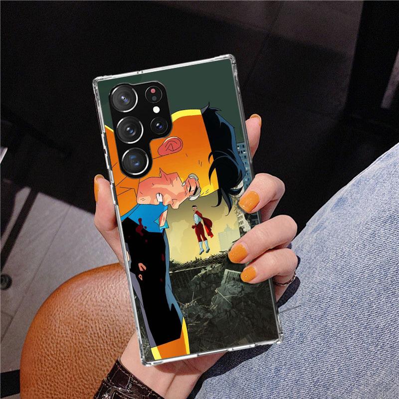 

Cool I-Invincible Phnoe Case for Samsung Galaxy S26 S25 Edge S23 S24 Ultra S22 Plus S21 S20 FE Unique Cover Soft Coque Galaxy S2 Samsung S26 Ultra