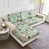 Elastic Sofa Cushion Covers Tropical Leaf Printed Sofa Seat Cover Furniture Protector Chair Seat Cover For Living Room Removable