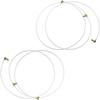 2pcs Top Hydraulic Fluid Hose Lines For Ford Fairlane 1966-1969
