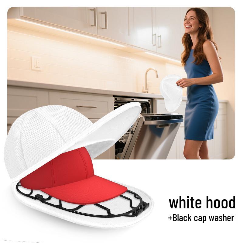 Anti-Deformation Baseball Cap Washer - Hat Bag & Rack for Machine Wash and Care