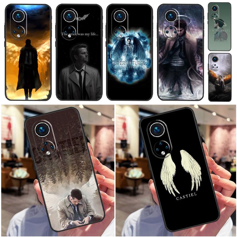 Supernatural Castiel Angel Case For Honor 200 Magic 7 5 6 Pro Honor X9c X9b X9a X8b X8a X8 X9 50 70 90 Lite Back Cover