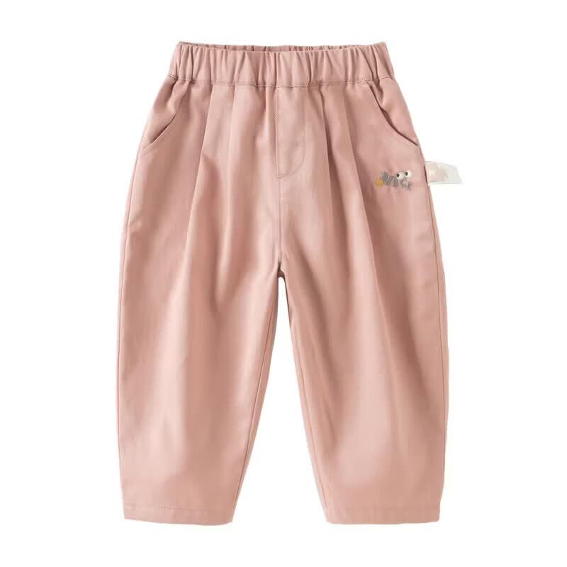 DAVE&BELLA Kids' Lyocell Tapered Casual Pants