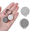 Sturdy Brass Water Saving Faucet Aerator 24mm Thread Bathroom Tap Bubblers with Replaceable Filter Nozzle Daily Use