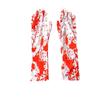 Blood Print Sock Halloween Blood Gloves Skirt Halloween Dress Up Handprint   Men