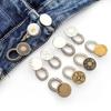 5Pcs Jeans Waist Extension Adjustable Button Spring Metal Elastic Buttons Trousers Pants Stretch General Extender Accessories
