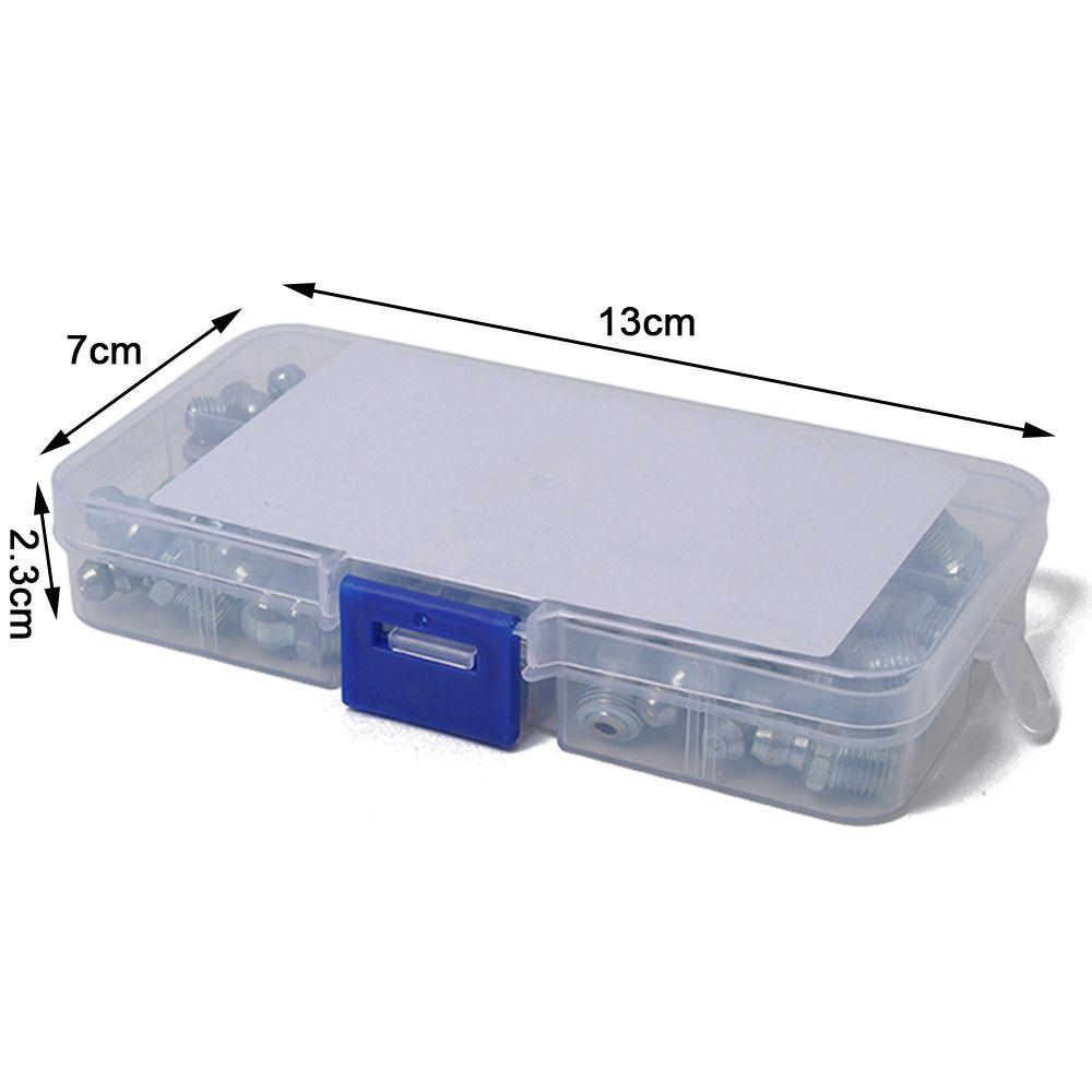 Zerk Six Specifications Set 1/4" 1/8" Fuel Injector Vehicle Nozzle Hydraulic Grease Fitting