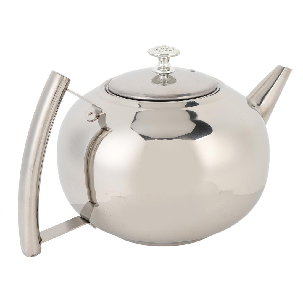 Nerezová konvička na čaj Nepropustná Ergonomická boční rukojeť Čajová konvice s odnímatelným sítkem 2000 ml