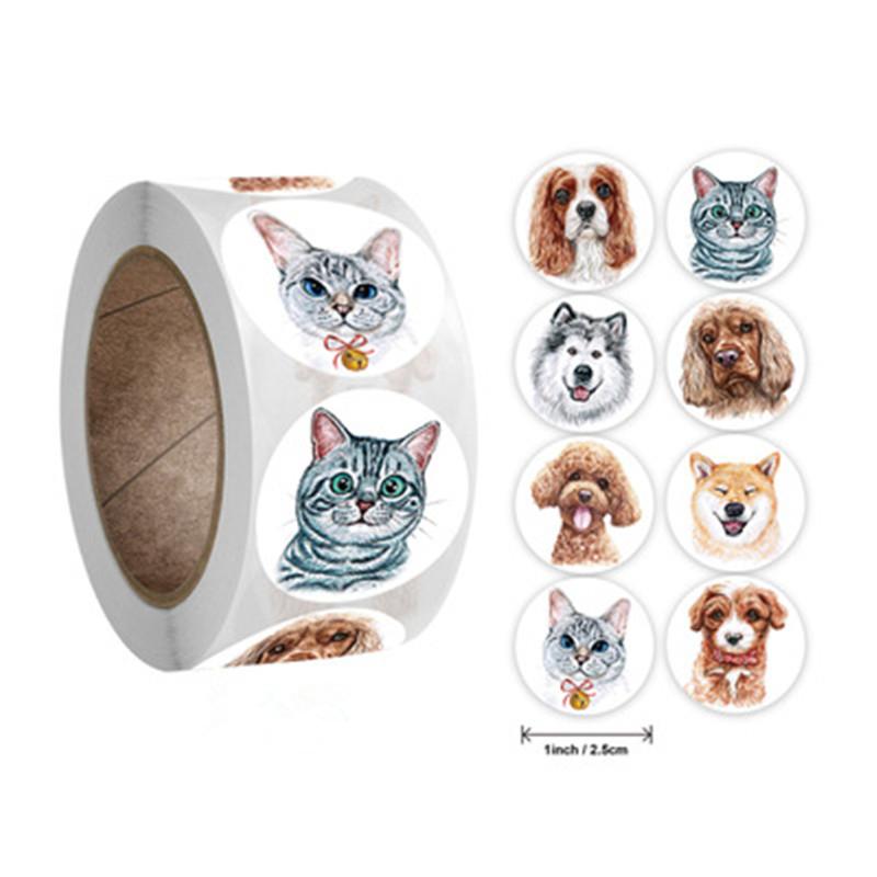 500 Pcs Reward Stickers Motivational Stickers Roll For Kids For School Reward Students Teachers Cute Animals Stickers Labels