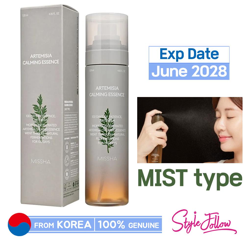 [MISSHA] Успокаивающая эссенция полыни 120 мл (Тип ТУМАНА) 1pc + Sample Gifts