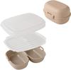 Ernest Rice Master Supervised Onigiri Case Also Functions As a Frozen Rice Storage Perfect for Lunch Saves Dishwasher Microwave Made In - Container.